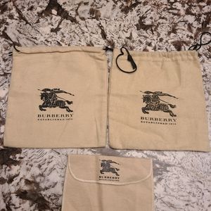 Burberry Small Gift/Jewelry Bags (3)